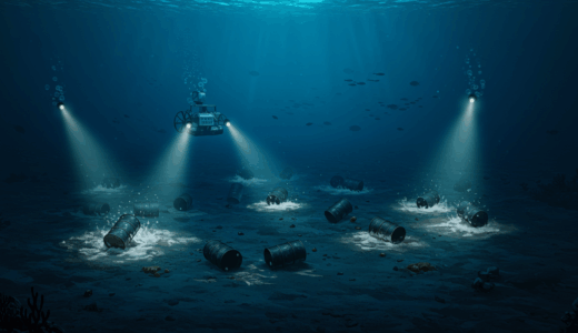 深海探査ロボットが暴く環境汚染　ロサンゼルス沖「ハロー・バレル」DDTではなく腐食性廃棄物