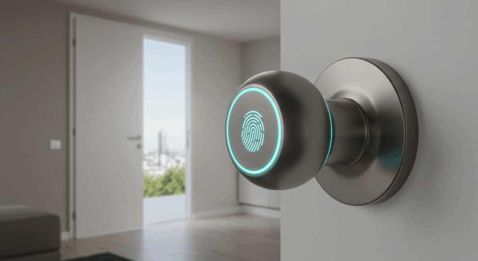 TCL K1スマートドアノブ発売｜0.03秒指紋認証、クラウド不要のローカルセキュリティ