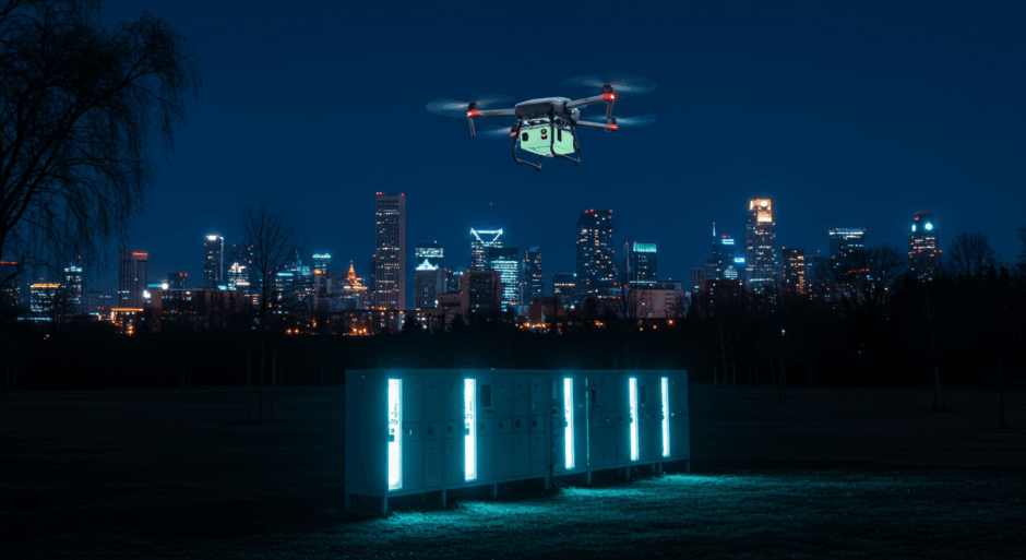 中国｜美団が深圳で夜間ドローン配送開始、24時間体制の無人配送サービス実現へ