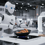 Ant Group「R1」発表｜Tesla Optimusに挑戦するヒューマノイドロボットが料理デモを披露、中国AI競争が加速