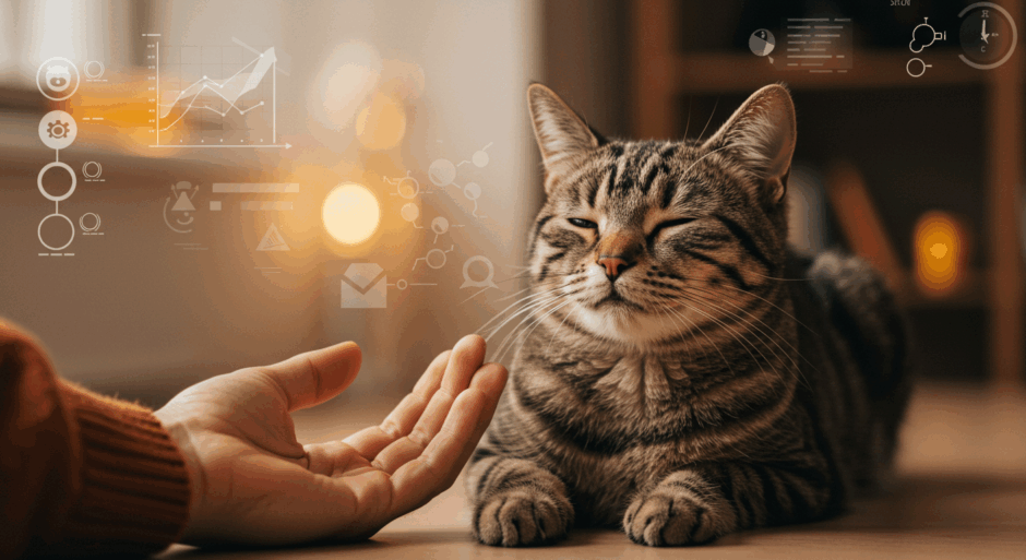 猫好き必見｜Scientific Reports掲載研究が明かす「目を細めてまばたき」で猫との信頼関係構築