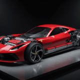 フェラーリ初のEV「エレットリカ」技術公開、独自サウンドと530km航続距離を実現