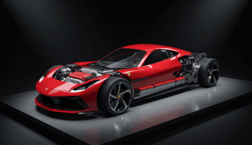 フェラーリ初のEV「エレットリカ」技術公開、独自サウンドと530km航続距離を実現
