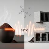 コーヒーかすでコンクリート強度30%向上、RMIT大学が熱分解技術で実現