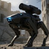 Skyborne開発|米軍評価中の手榴弾発射ロボット犬CODiAQが実戦投入に向けテスト段階へ