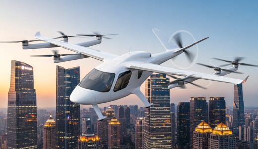 EHang、航続距離200kmの長距離eVTOL「VT35」を発表｜都市間輸送の実現へ