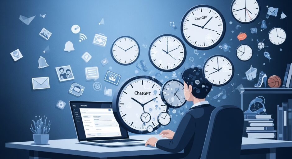 ChatGPT導入で労働時間が週3時間増加、余暇を奪うAIの矛盾