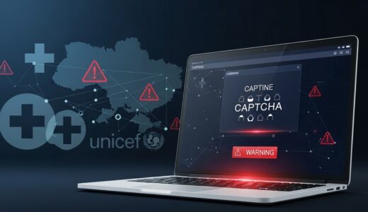 国際赤十字・UNICEFが標的｜ウクライナ人道支援団体を狙うPhantomCaptcha