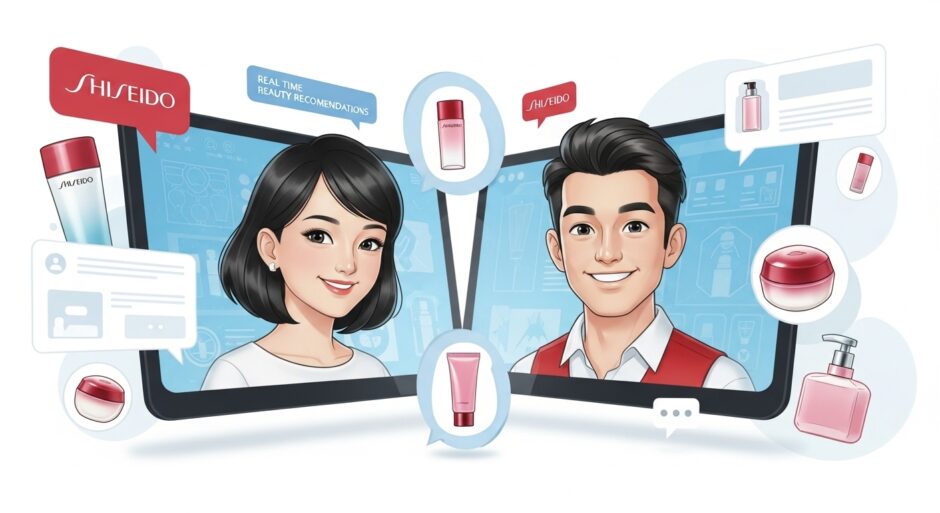 資生堂オンラインストアがアバター接客導入｜心理的障壁を解消する新しい美容体験