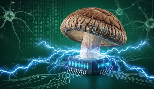 シリコンを超える日は来るか？ シイタケとマッシュルームがコンピュータメモリに