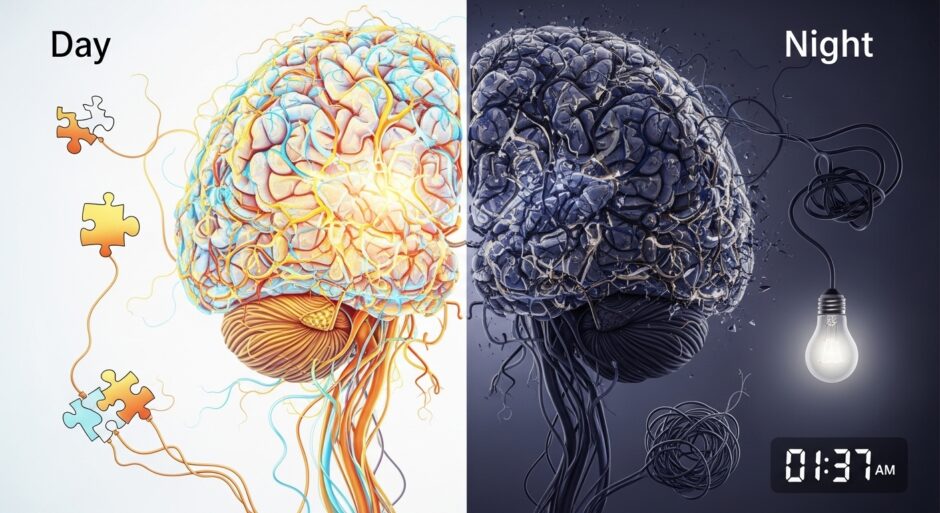 「Mind After Midnight」仮説が警鐘｜真夜中以降の脳機能変化と自殺リスク3倍の科学的根拠