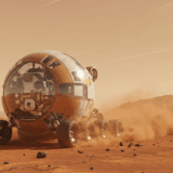 風力駆動の火星ローバー「タンブルウィード」、2025年に実証試験成功―100日で422km移動可能に