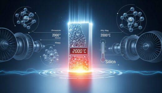 溶けない超合金が航空業界を変える｜KIT開発のクロム合金が1100℃の壁を突破
