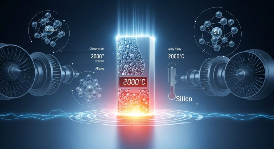 溶けない超合金が航空業界を変える｜KIT開発のクロム合金が1100℃の壁を突破