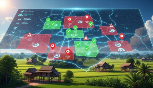 NEC×カンボジア地雷対策センター、AIで地雷埋設エリアを正確に予測｜2030年の完全除去を加速