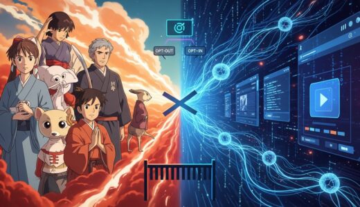 AI学習データの「事前許可」vs「事後異議」。日本法がOpenAIに突きつけた著作権の本質