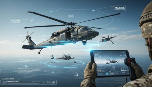 Sikorsky MATRIX対応ブラックホーク、タブレット遠隔制御で自動運用に成功