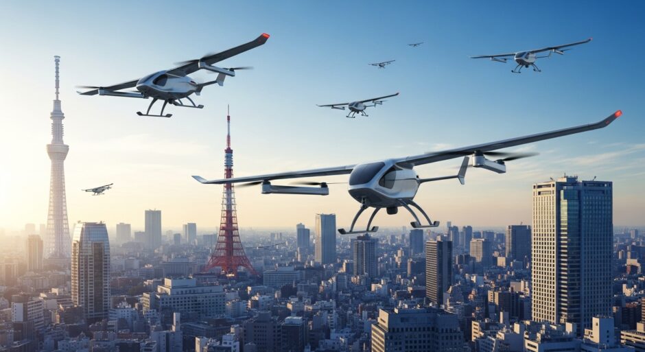 JAL・住友商事・Soracle、東京都「空飛ぶクルマ」2030年市街地実装に挑む