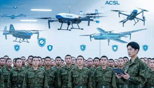 ACSL国産ドローン「SOTEN」が陸自富士学校幹部候補生研修に採用