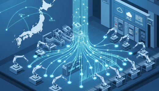 NTTのIOWN APNと東芝のクラウド型PLC、300km離れた生産設備の遠隔制御に成功