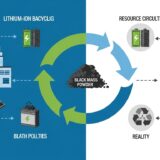 リチウムイオン電池リサイクル市場、2025年53万トン廃棄も回収体制に課題
