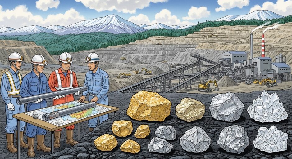 Irving Resources×JX金属が北海道・雄武金銀プロジェクトで高シリカ鉱化帯発見