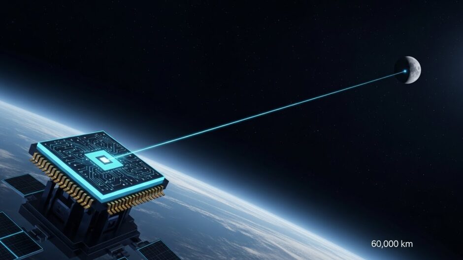 KDDI総合研究所×京都大学、周波数変調型フォトニック結晶レーザーで6万km級「宇宙光通信」実証