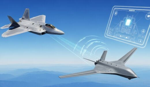 ロッキード・マーティン、F-22ラプターから飛行中ドローンを制御する実証に成功──空戦の未来を示すCCA技術