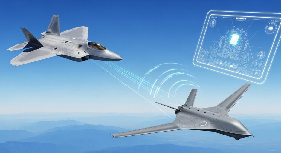 ロッキード・マーティン、F-22ラプターから飛行中ドローンを制御する実証に成功──空戦の未来を示すCCA技術