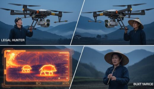 中国の狩猟ドローン、法規制の空白地帯で誤用拡大──SNS拡散が招く新たな課題