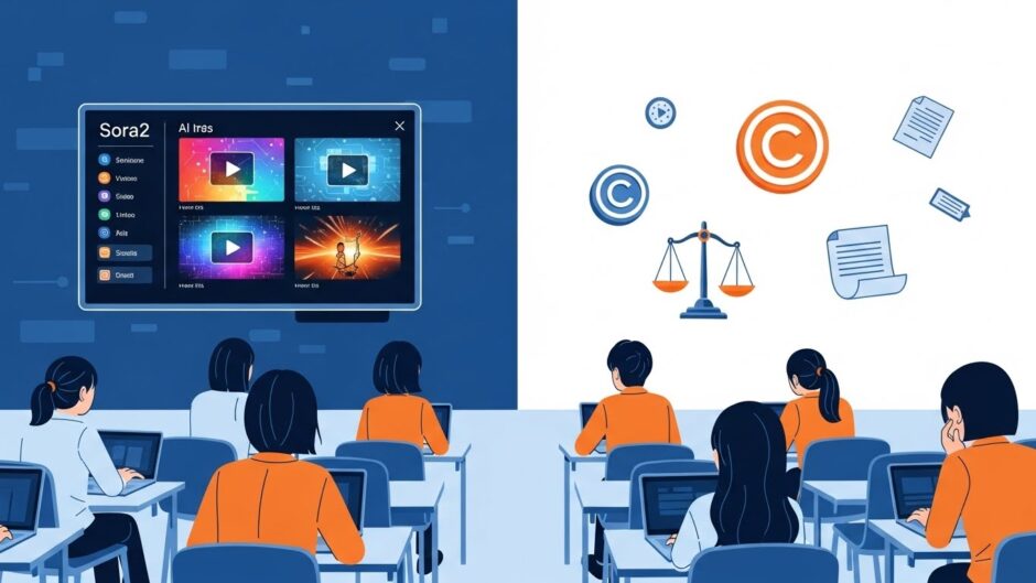 MM総研調査｜OpenAI「Sora2」と著作権保護方針に日本の大学生4割が反対