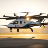 Eve Air Mobility、電動空飛ぶタクシーが初飛行成功。都市航空モビリティ実用化へ一歩
