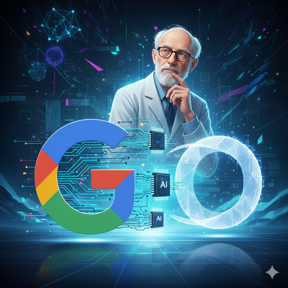 GoogleがOpenAIを追い抜く──AI界の権威ヒントン氏が予測する勝者の条件