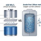 韓国POSTECH、航続距離2倍のアノードフリー電池を開発──1,270Wh/Lを達成