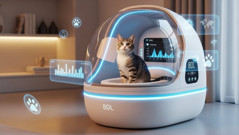 petguguが世界初の自動水洗式スマート猫トイレを発表、CES 2026でAI健康エコシステム全容公開