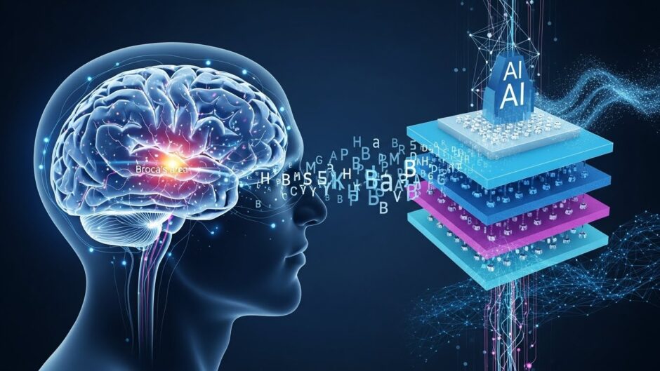 脳はAIのように言語を理解する──Nature誌掲載、ブローカ野と大規模言語モデルの驚くべき一致
