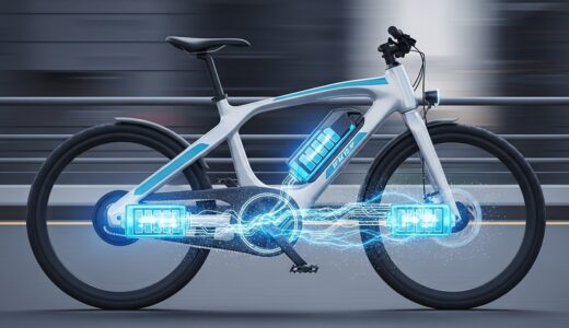 Hello SpaceのMAG DRIVE｜走りながら充電する電動自転車｜CES 2026で公開