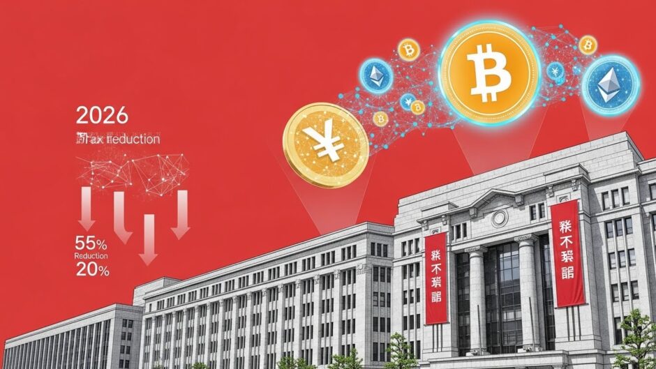 ビットコイン・イーサリアムが金融商品に―日本が2026年税制改革で暗号通貨市場の大転換