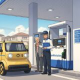 ガソリンスタンドが変わる。出光興産、小型モビリティ「mibot」の販売拠点に