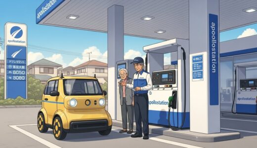 ガソリンスタンドが変わる。出光興産、小型モビリティ「mibot」の販売拠点に