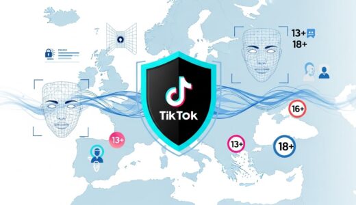 TikTok、ヨーロッパでAI年齢確認技術を展開。月600万アカウント削除の現状とプライバシー保護の両立