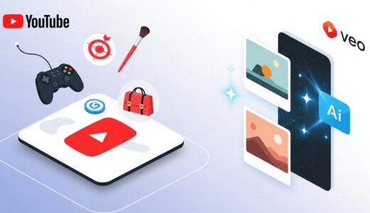 YouTube、Promote機能に興味ターゲティング追加。Veo 3.1で画像から動画生成も