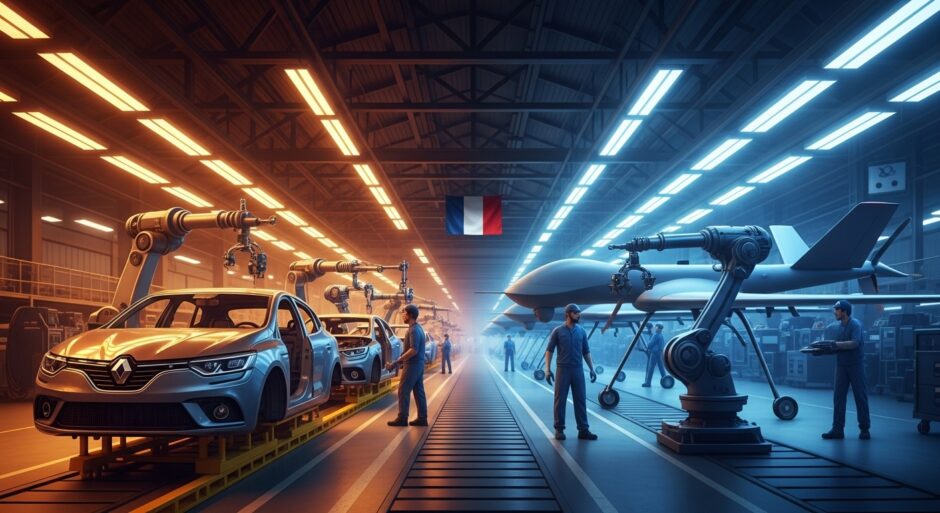 Renault×Turgis Gaillard、軍用ドローン量産体制構築──マクロン「戦時経済」が自動車産業を変える