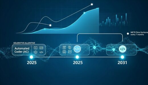 AIフューチャーズモデル2025年版｜コーディング完全自動化は2031年と予測