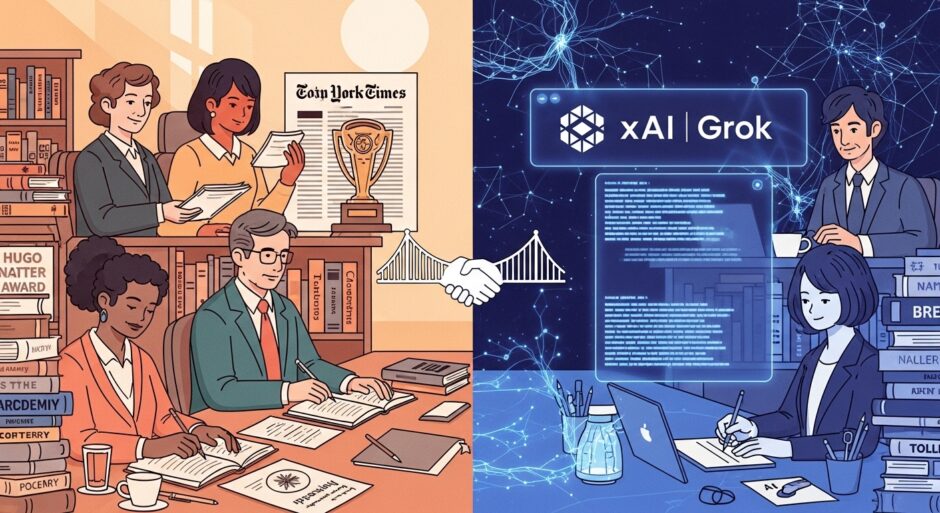 AI訓練に人間の専門家が不可欠な理由──xAIが12分野で最高峰ライターを募集、RLHF手法の実態