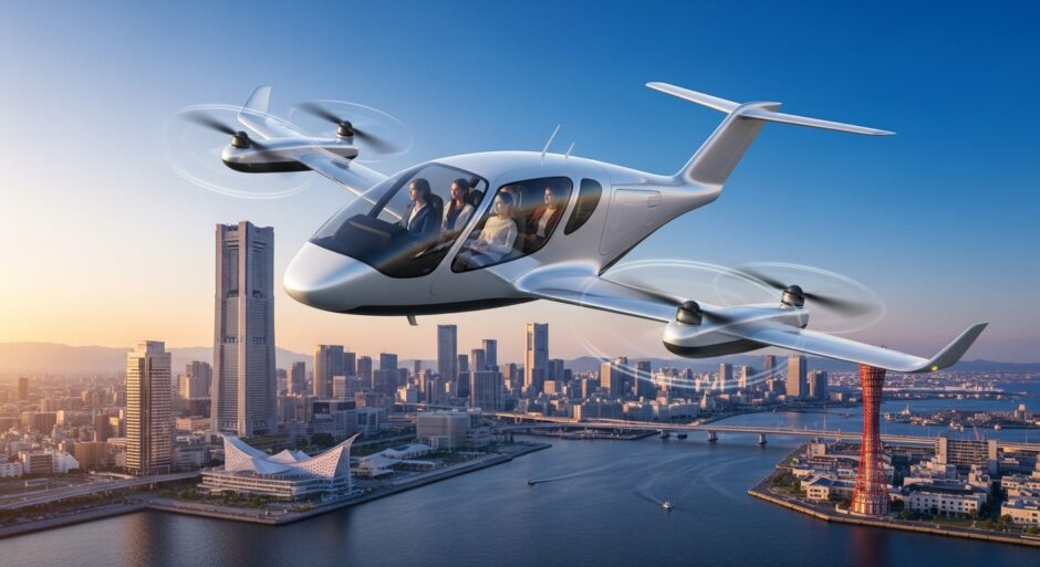 Vertical Aerospaceと丸紅、2026年大阪湾でeVTOL実証飛行へ──関西で電動エアタクシー路線開発を加速