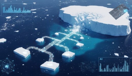 British Antarctic Survey、AI氷山追跡システムを開発。断片の「家系図」で気候予測精度が向上
