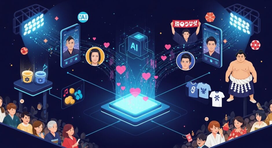 アソビダス設立、推し活市場3.5兆円にAI革命。2030年IPO目指す