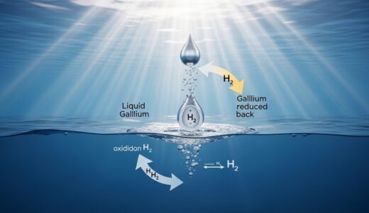 液体金属ガリウムが拓くグリーン水素　海水から直接生成、電気分解を超える新技術