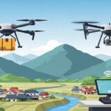 ACSL「PF4」で国内初の多数機同時運航実証へ、日本郵便と兵庫県豊岡市で物流・巡視を同時飛行